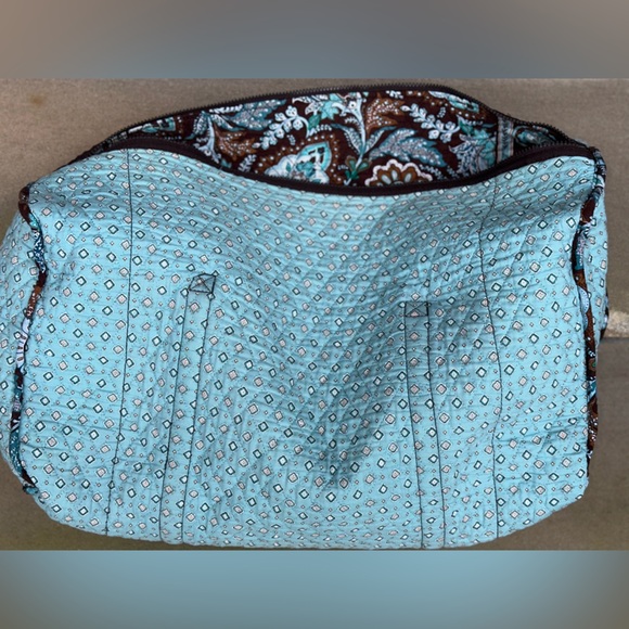 Vera Bradley Java Blue XL Overnight Duffle - Picture 13 of 14
